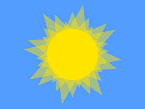 słoneczne słońce GIF