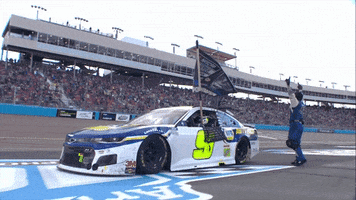 Celebrate Fired Up GIF by NASCAR