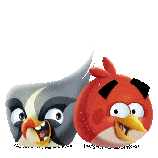 Silver Sticker by Angry Birds