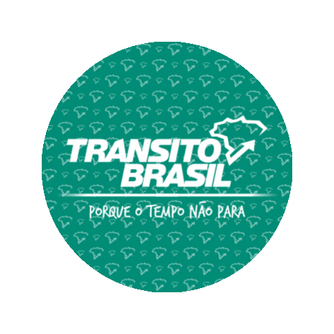 Transportadora Transito Brasil Sticker