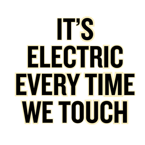 Electric Touch Sticker by Stacey Ryan