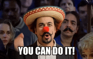 You Can Do It Clown GIF