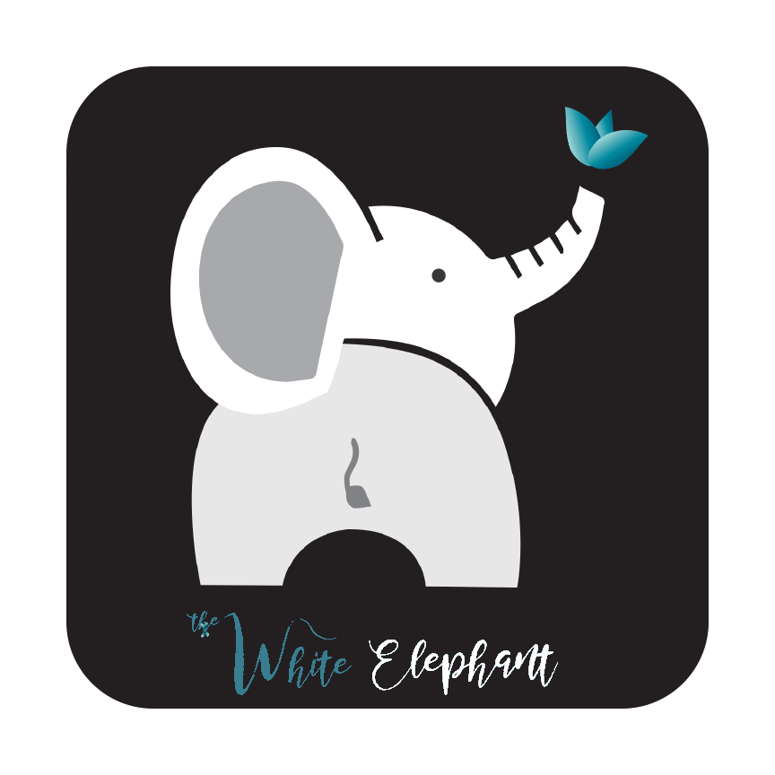 The White Elephant Sticker