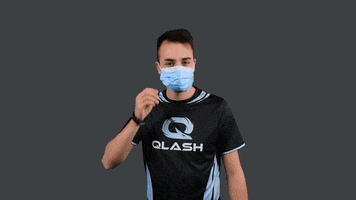 Mask Stay Home GIF by QLASH