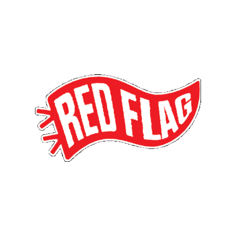 Red Flag No Sticker by KP General Store