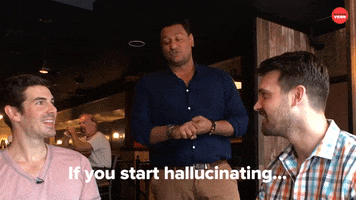 Hallucinating Good For You GIF by BuzzFeed