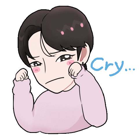 Cry Sticker