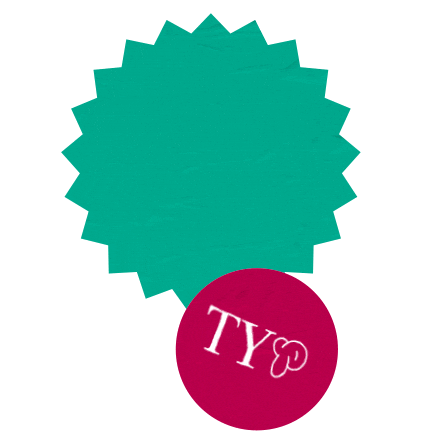Typ Sticker by TYPANDART