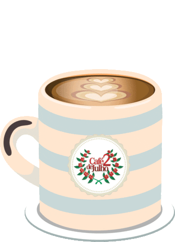 Cafe2deJulho Sticker