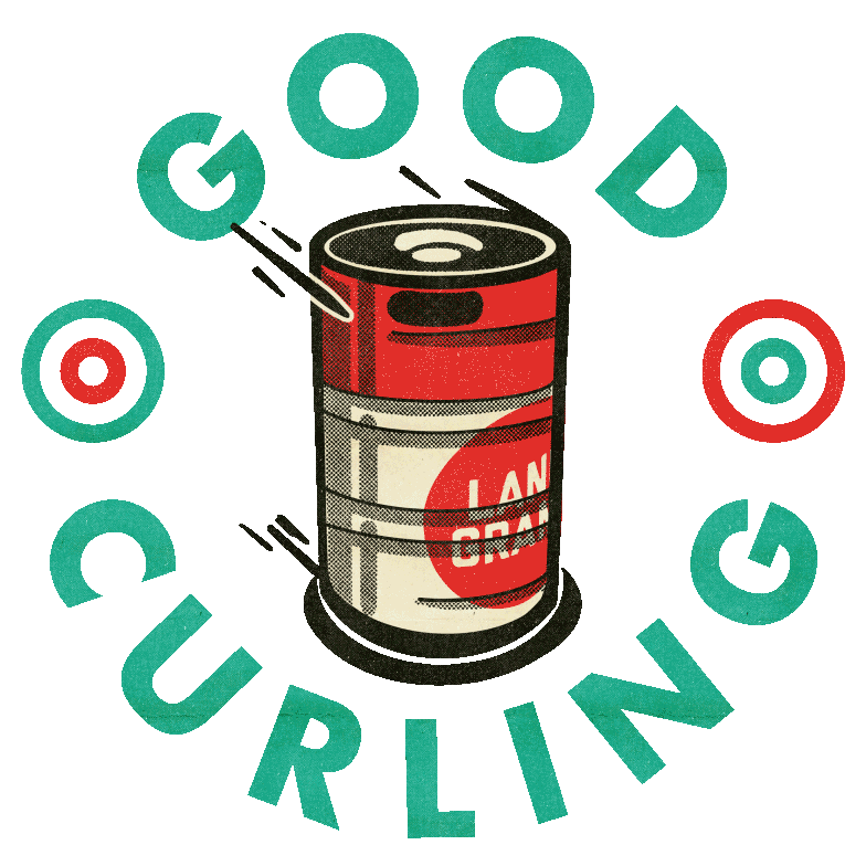 Curling Wintergarden Sticker by Land-Grant Brewing Company