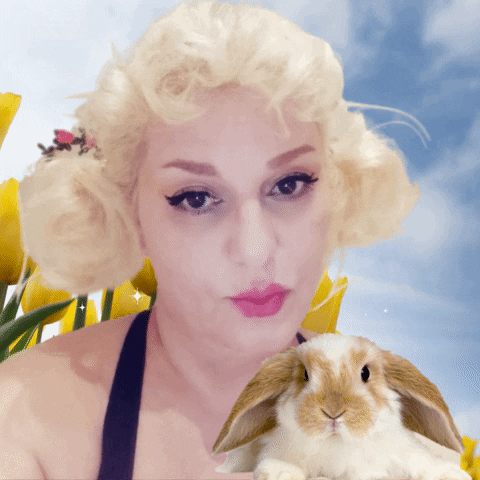 Happy Easter Bunny GIF by Maria Johnsen
