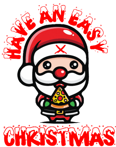 Christmas Be Easy Sticker by easy pie