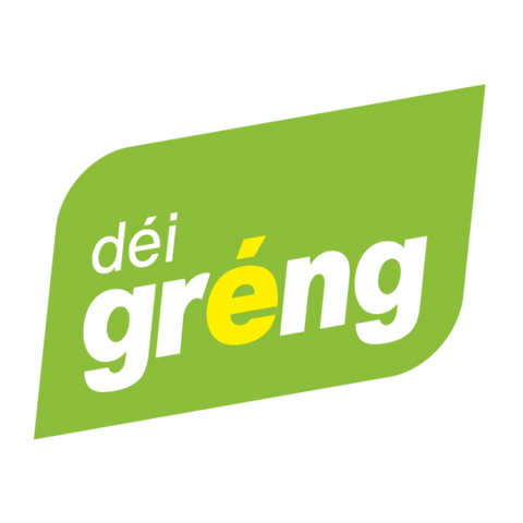 Déi Gréng Sticker