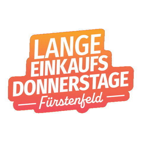 Shopping Drinking Sticker by Visit Fuerstenfeld