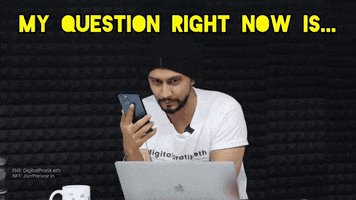 Ask Me Question GIF by Digital Pratik