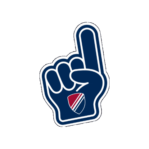 Foamfinger Sticker by Dexter Southfield