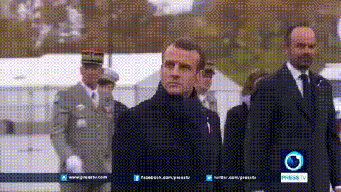 Unflinching Emmanuel Macron GIF - Find & Share on GIPHY