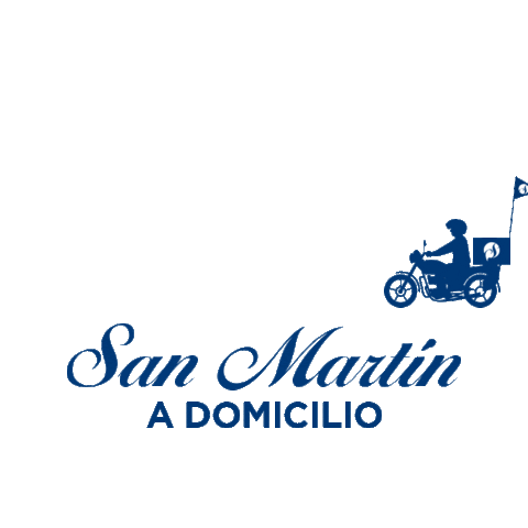 Delivery Martin Sticker by San Martín
