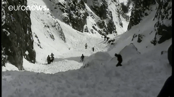 avalanche GIF by euronews