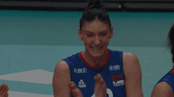 Happy Star GIF by Volleyball World