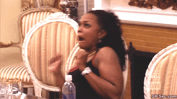 scared real housewives of atlanta GIF