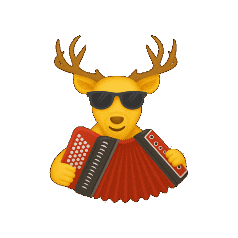 Harmonika Sticker by Rampenhirsche