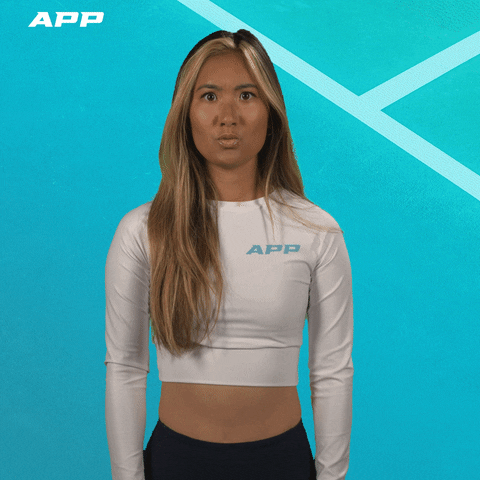 Pickleball Wow GIF by APP