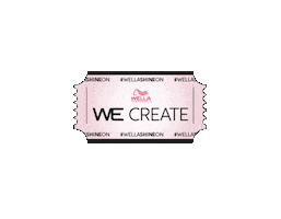 We Create Hair Show Sticker by Wella Professionals