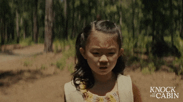 Scared Girl GIF by Knock At The Cabin
