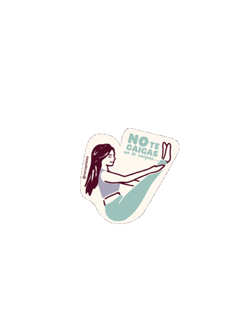 Mat Sticker by Naroa Pilates