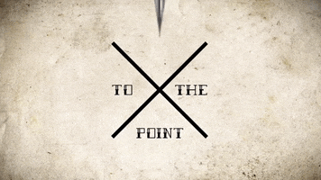 to the point GIF by TIDAL