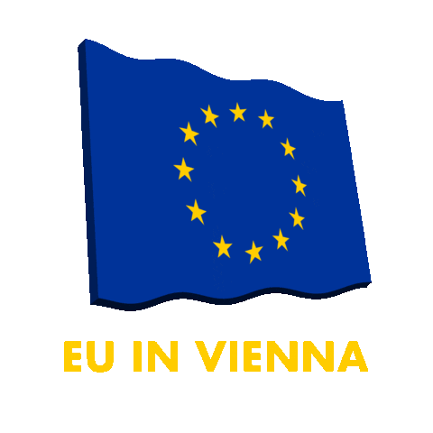 EU in Vienna Sticker
