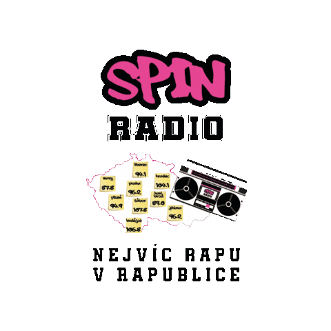 RadioSpin Sticker