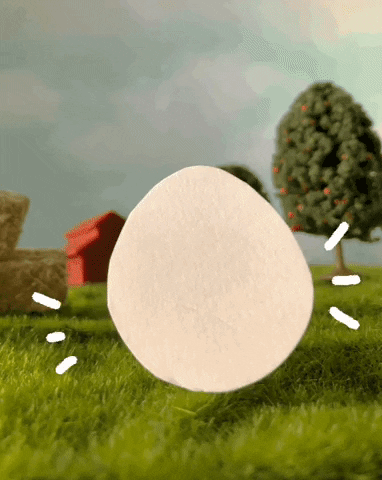 Chicken Or The Egg GIF by Carly Berry - Find & Share on GIPHY
