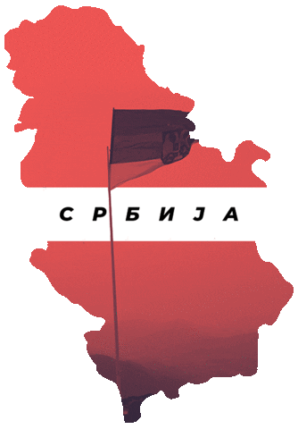 Serbia Zastava Sticker by Традиционализам