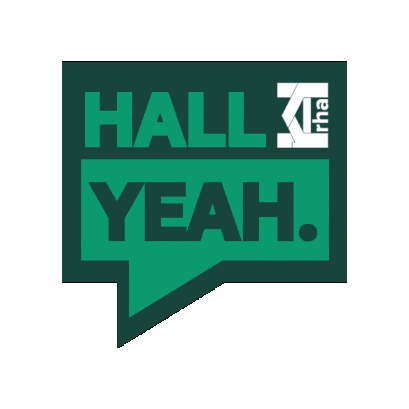 MSU Residence Hall Association Sticker