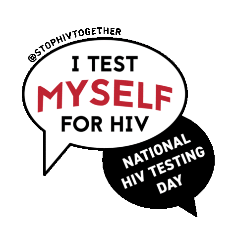 Test Health Sticker by Let's Stop HIV Together