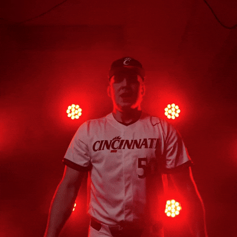 College Baseball GIF by Cincinnati Bearcats