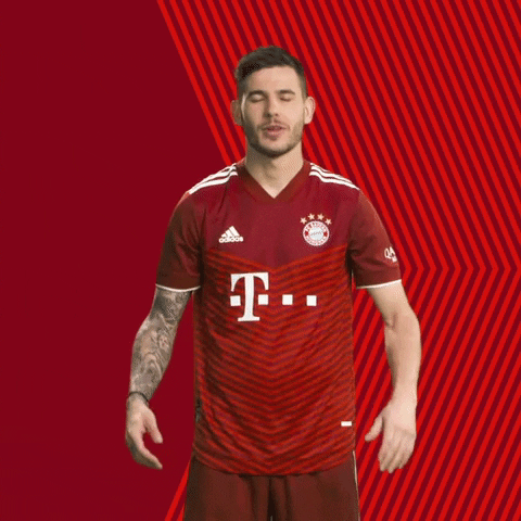 Lucas Hernandez Reaction GIF by FC Bayern Munich