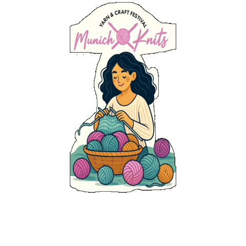 Sticker by Munich Knits