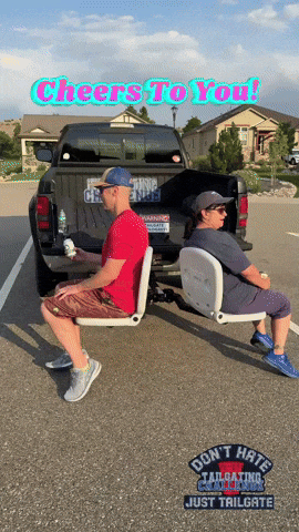 Cheers Drinking GIF by Tailgating Challenge