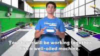 Your Team Will Be Working Together Like A Well-Oiled Machine GIF