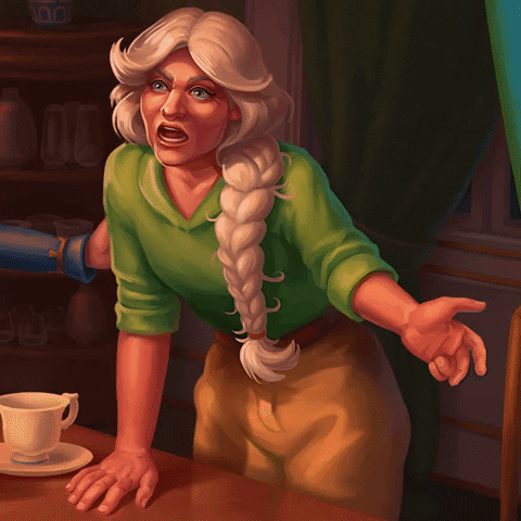 Angry Old Lady GIF by G5 games
