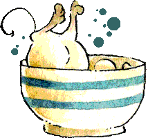 Mouse Bowl Sticker by Linouspots