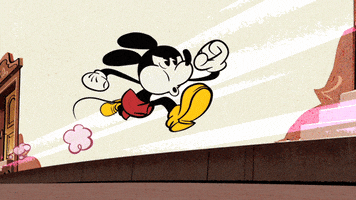 Anniversary Running GIF by Mickey Mouse