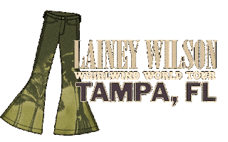 Wild Horses Florida Sticker by Lainey Wilson