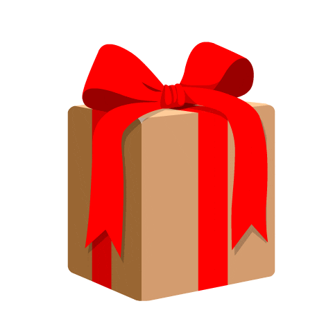 Christmas Box Sticker