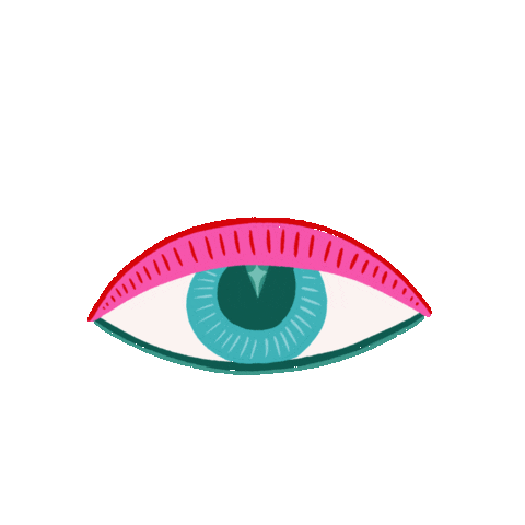 Girl Mirar Sticker