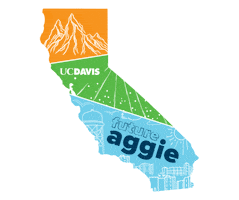 Aggiepride Futureaggie Sticker by UC Davis