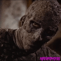 The Mummy Horror GIF by absurdnoise